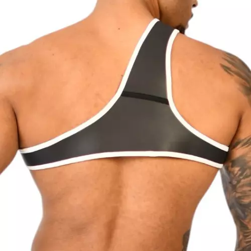 Neopren-Harness Delta Xrub Schwarz-Weiß – 2/3
