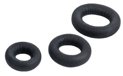 Cockring en néoprène Xrub Noir