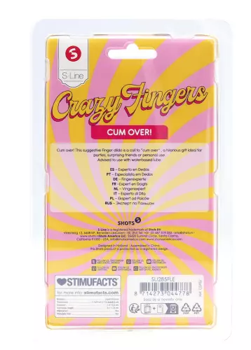 Finger-Dildo Cum Over 8 x 4 cm – 9/9
