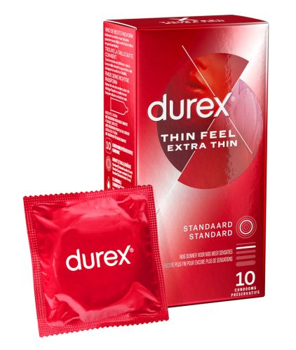 Préservatifs Durex Thin Feel Extra Thin 54mm x10