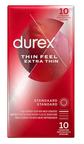 Durex Thin Feel Extra Thin Kondome 54 mm x 10 – 2/3