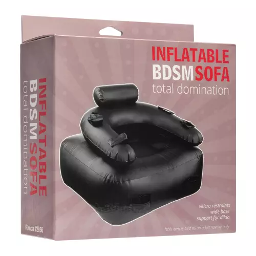 Aufblasbarer Sessel mit Handschellen Dom Sofa 80 x 80 cm – 2/8