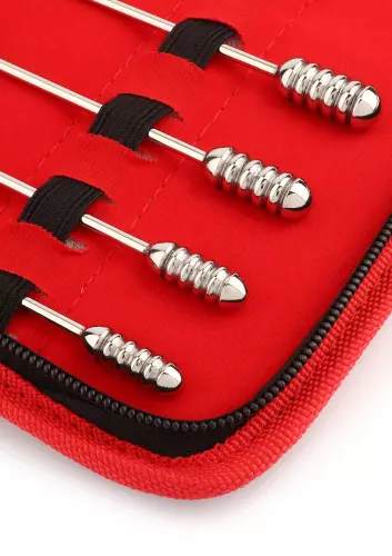 8er-Pack Urethral-Stäbe Popund Bud 25 cm - Durchmesser 7 bis 14 mm – 3/4