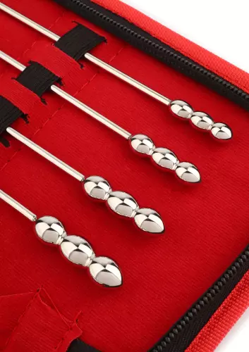 8er-Pack Urethral-Stäbe Beadund 23 cm - Durchmesser 7 bis 14 mm – 3/4