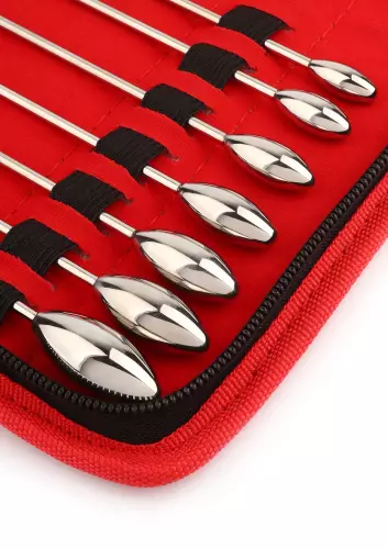 13er-Pack Urethral-Stäbe Ovalund Bud 26 cm - Durchmesser 2 bis 14 mm – 3/4