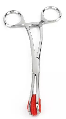 Zungenklemme Tongue Forceps 17 cm – 3/7