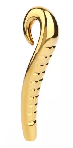 Dildo Devil's Tongue 13 x 4 cm Gold – 1/7