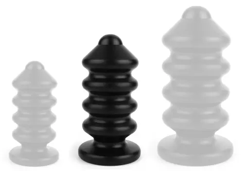 Plug Ass Blaster M 10 x 5 cm Schwarz – 1/8