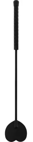 Peitsche Black Heart 44cm Schwarz – 3/5