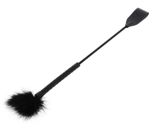 Peitsche und Feder Tick Whip 56cm Schwarz – 3/5