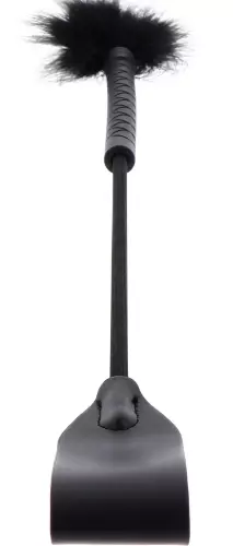 Peitsche und Feder Tick Whip 56cm Schwarz – 4/5