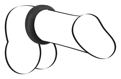 Cockring Velvet Ring S Schwarz 26mm – 6/6