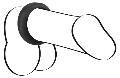 Cockring Velvet Ring L Schwarz 38mm – 6/6