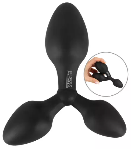 Analer Triple Trainer Plug Schwarz – 3/7