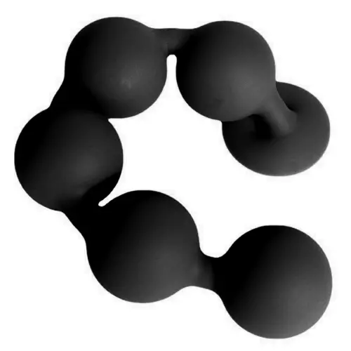 Kugeln Bulby Butt M 30 x 4,7 cm Schwarz – 2/2