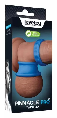 Ballstretcher Twin Flex 25 mm - Höhe 3 cm Blau – 2/10