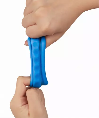 Ballstretcher Twin Flex 25 mm - Höhe 3 cm Blau – 8/10