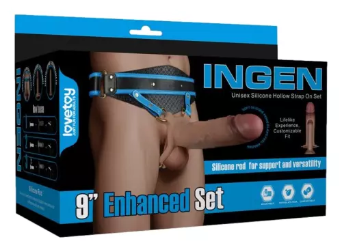 Dildo Gürtel Hohl Enhanced Set 21 x 5,8 cm XS/S/M – 2/15