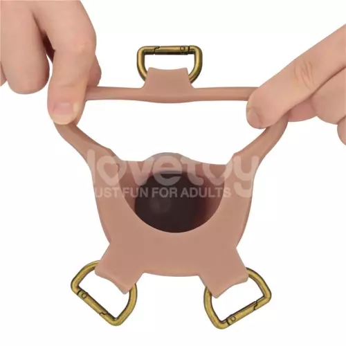Dildo Gürtel Hohl Enhanced Set 21 x 5,8 cm XS/S/M – 12/15