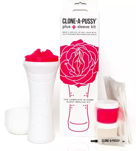Clone-a-pussy Moulage-Set mit rosafarbenem Masturbator – 1/10