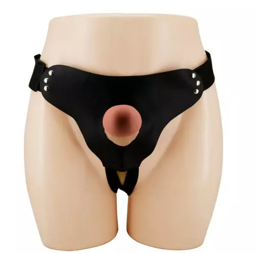 Hohler Gürtel-Dildo Stark 15.5 x 4.5cm Hautfarbe – 5/9