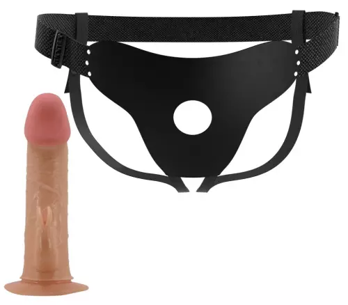 Hohlraum-Gürtel-Dildo Mavis 14 x 4,3 cm – 8/8