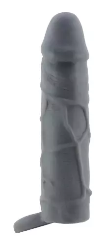Penishülle Realtick 16 x 3.8 cm Grau – 4/10