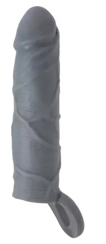 Penishülle Realtick 16 x 3.8 cm Grau – 6/10