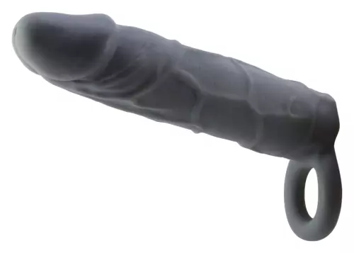 Penishülle Realtick 16 x 3.8 cm Grau – 7/10