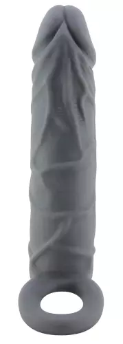 Penishülle Realtick 16 x 3.8 cm Grau – 8/10
