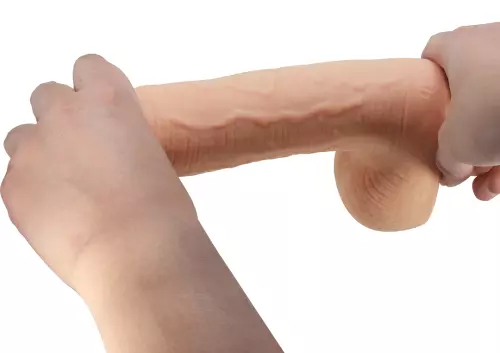 Dildo Emeka 17 x 4,8 cm Hautfarbe – 9/11
