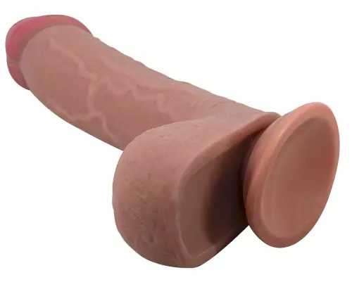 Dildo Emeka 17 x 4.8cm Dunkle Hautfarbe – 6/10