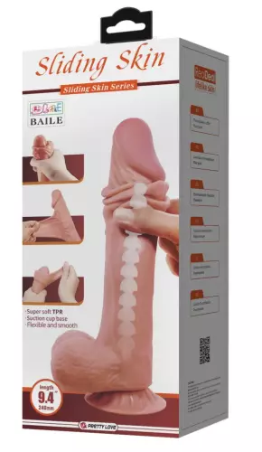 Dildo Orton 18 x 4.8cm Dunkle Hautfarbe – 2/10