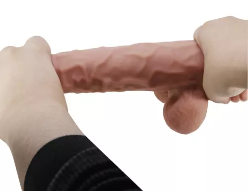 Dildo Orton 18 x 4.8cm Dunkle Hautfarbe – 8/10