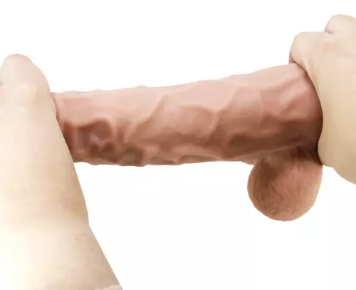 Vibrierender Dildo Sadik 18 x 4.8cm – 10/10