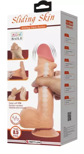Vibrierender Dildo Najm 16 x 4.4cm – 2/9