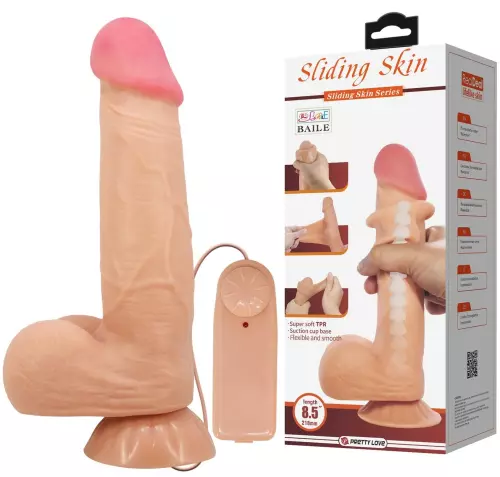 Vibrierender Dildo Najm 16 x 4.4cm – 6/9