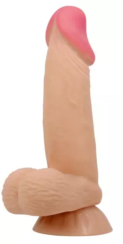 Dildo Duvall 14 x 4 cm Helles Fleisch – 4/9