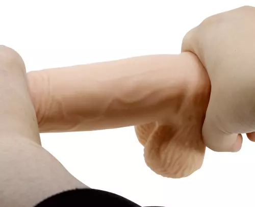 Dildo Duvall 14 x 4 cm Helles Fleisch – 7/9