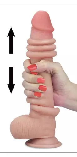 SLIDING SKIN Realistic Dildo 13 x 3.5 cm – 6/8