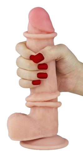 Realistischer Dildo SLIDING SKIN 16 x 4 cm