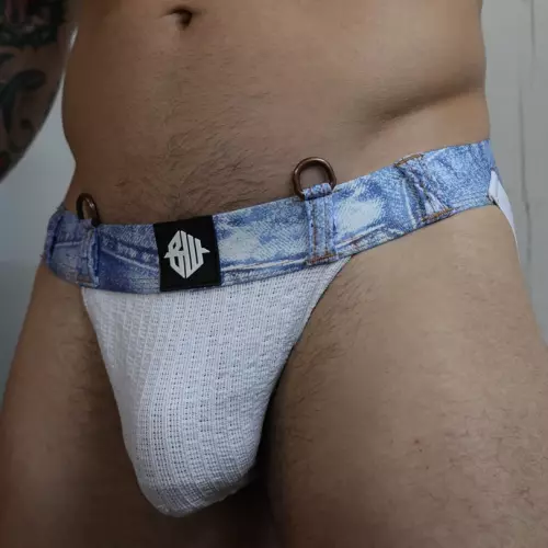Jockstrap Stonewall Wash Denim hell – 1/9