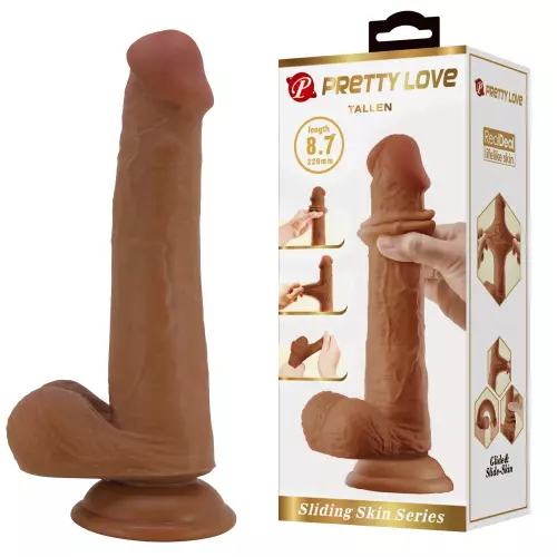 Dildo Tallen braun 16 x 4 cm – 6/8