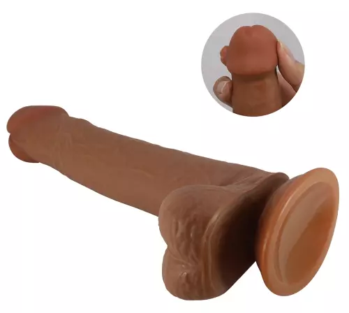 Dildo Tallen braun 16 x 4 cm – 7/8