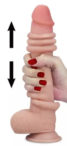 SLIDING SKIN Realistic Dildo 18 x 3.8 cm – 4/7