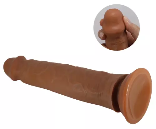 Realistischer Dildo Sharife 22 x 4.5 cm Braun – 6/7
