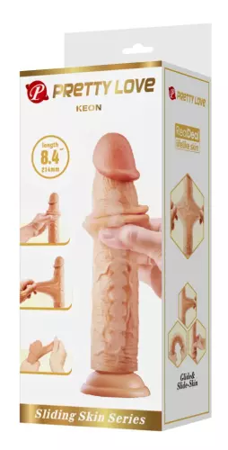 Dildo Keon 18 x 4cm Hautfarben – 2/11