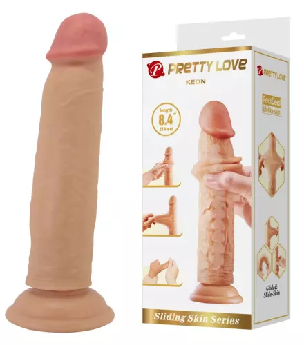 Dildo Keon 18 x 4cm Hautfarben – 7/11