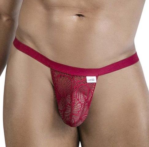 String en dentelle Bachos Bordeaux