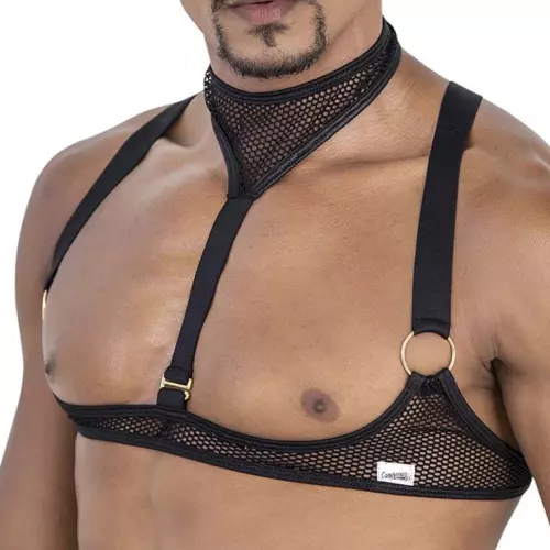 Harness mit Halsband Turis Schwarz – 3/6